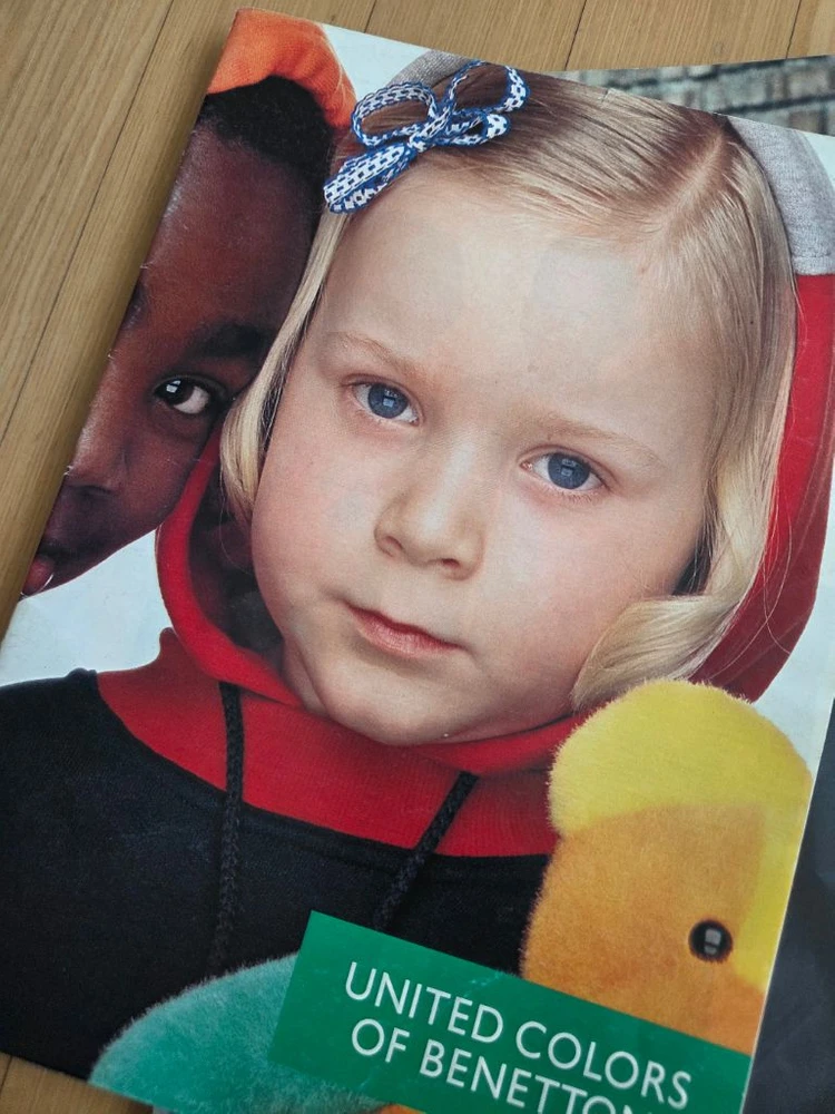 베네통 카다로그 benetton 카다로그 총3권 사진집 이미지