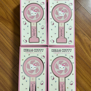 새상품캐릭터 무선 선풍기 세트 이미지