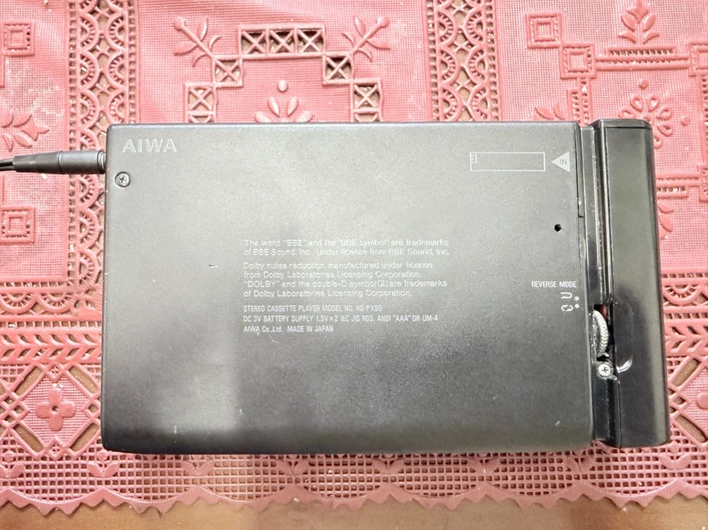 워크맨 aiwa px50 명기 판매합니다. 이미지