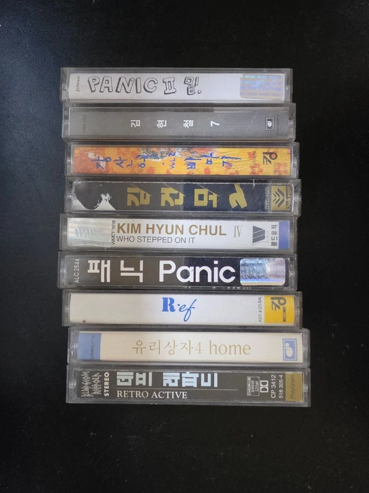 카세트테잎 일괄 이미지