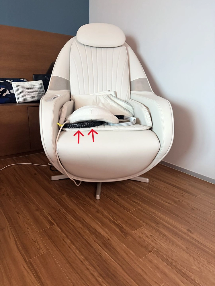 세라잼 파우제 M6 안마의자 베이지 이미지