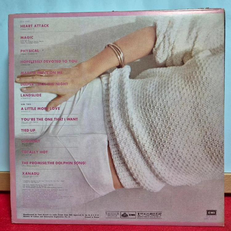 올리비아 뉴튼 존 Greatest Hits Vol.2 LP G/F 8053 이미지