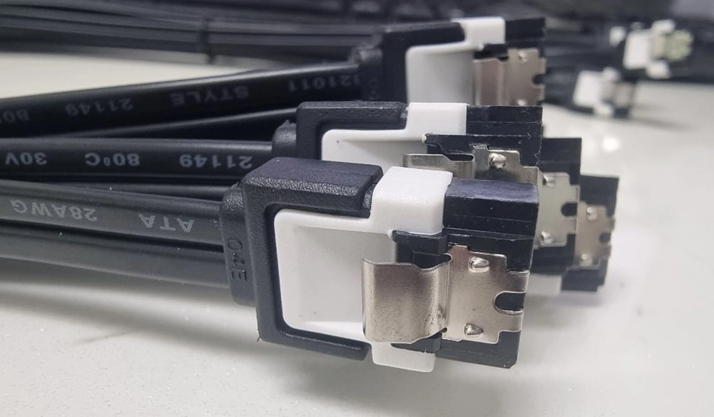 SATA3 데이터 케이블 9개 일괄 판매(미사용) 이미지