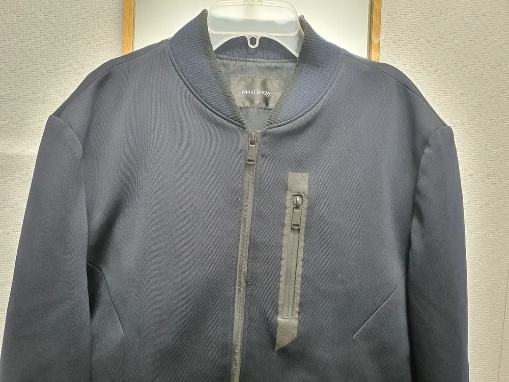 마인드브릿지 남성 스판 집업 자켓 네이비 (105 / L~XL) 이미지