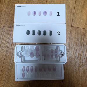 오호라 젤네일팁 새상품 중고상품 일괄 판매합니다 이미지
