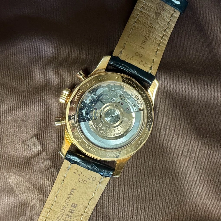 브라이틀링 네비타이머 블루 통골드 43MM 이미지
