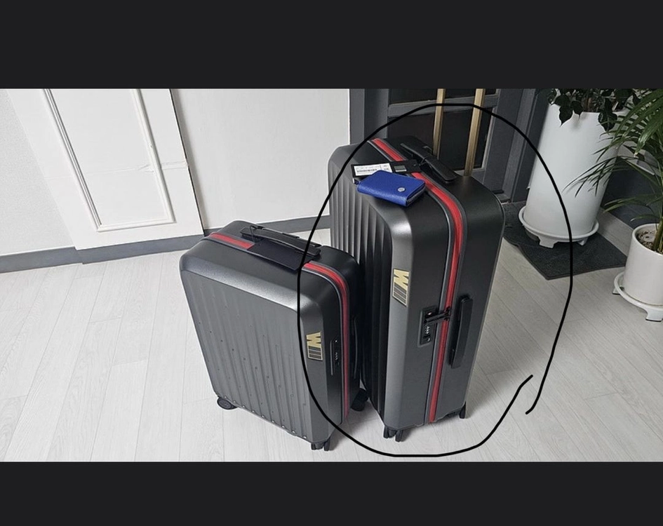 bmw 정품 캐리어 팝니다 레드 21인치 검정,그레이24인치 이미지