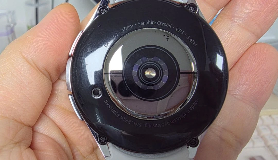 갤럭시 워치6 클래식 47mm Wifi 실버 블루투스 판매합니다. 이미지