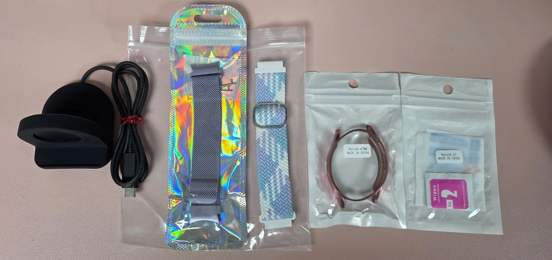 갤럭시 워치6 클래식 47mm Wifi 실버 블루투스 판매합니다. 이미지