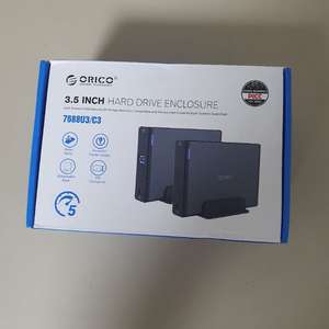 오리코 ORICO 3.5인치 HDD/SSD USB 3.0 SATA 외장 하드디스크 케이스 새제품 이미지