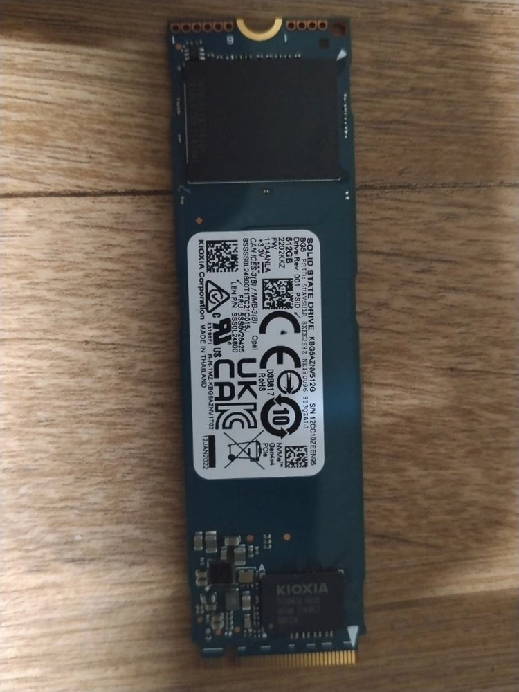 키옥시아 NVMe M.2 SSD 512GB (PCIe Gen4) - 안심되는 중고거래