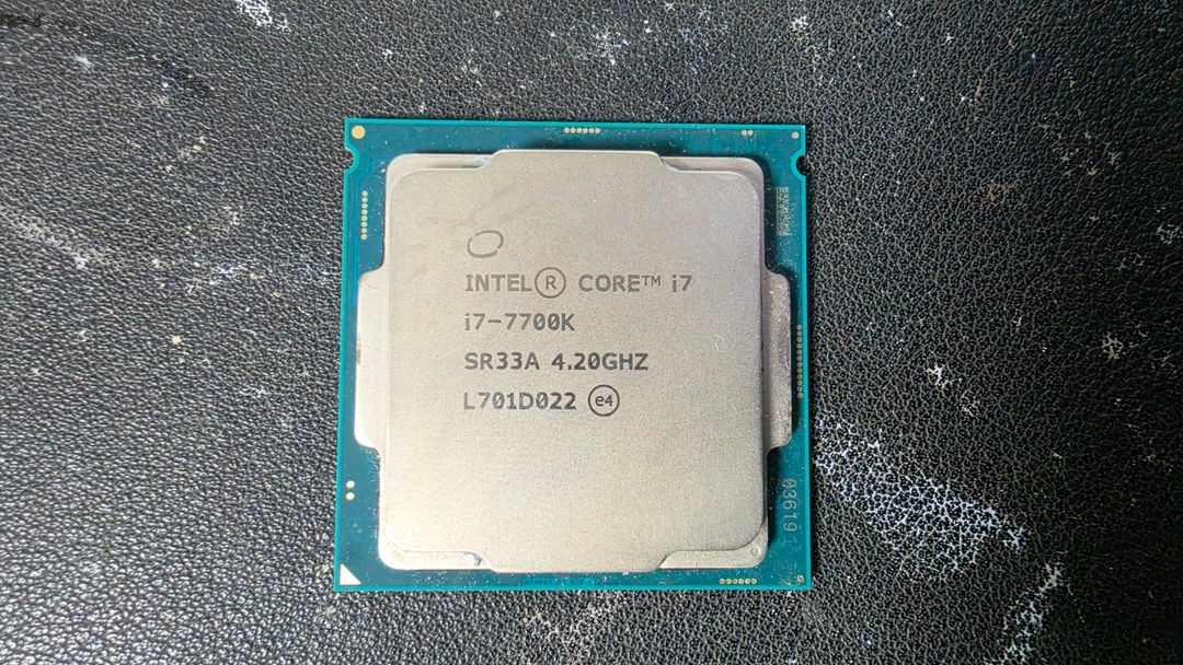 인텔 i7-7700K cpu 팔아요 이미지