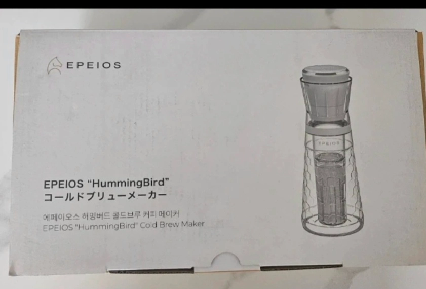 EPEIOS 코리아 정발 허밍버드 콜드브루 커피 메이커 진공 추출 새제품 이미지