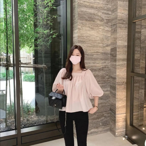 시에 저렴이 도그녀 블라우스 이미지