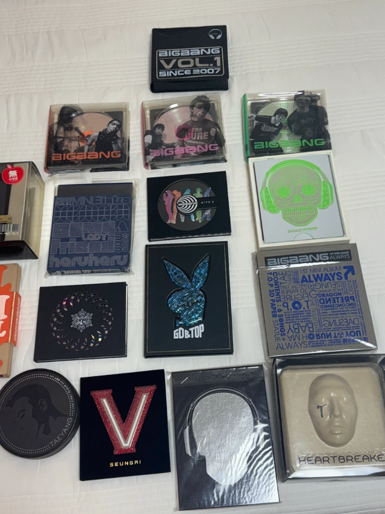 BIGBANG 빅뱅 초기 앨범 & 콘서트 DVD 판매GD&TOP 이미지
