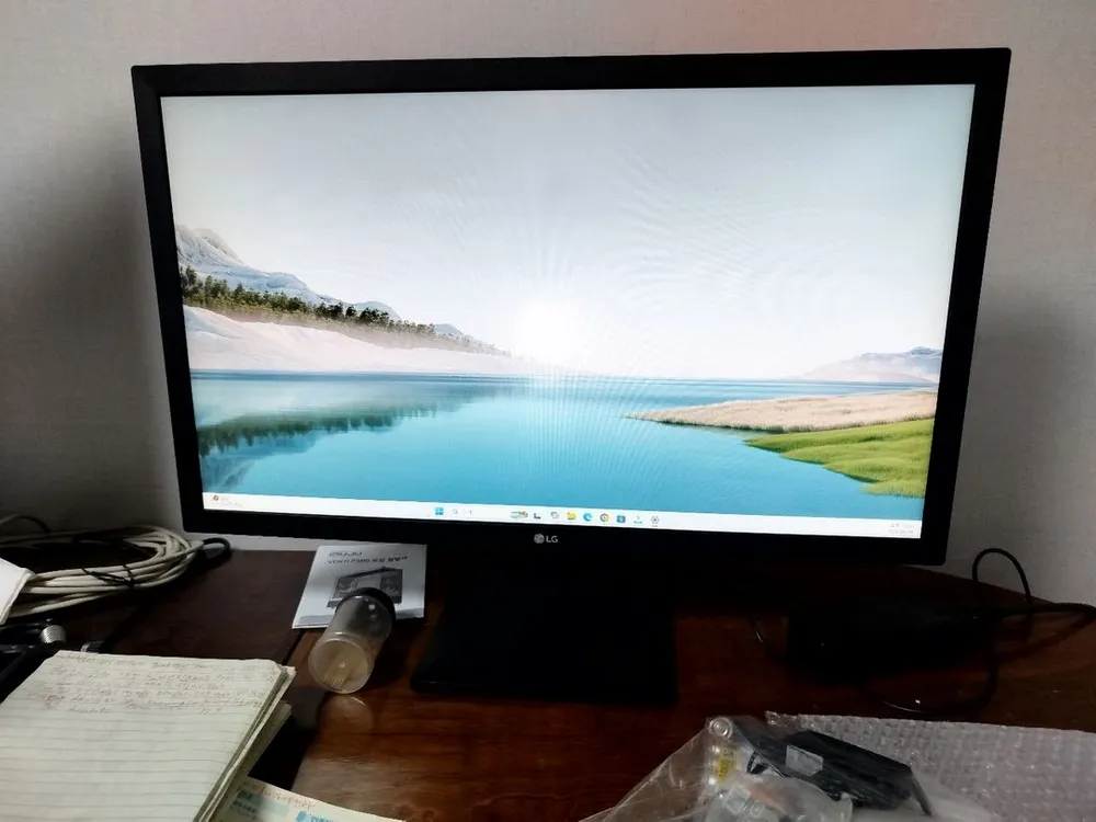 LG 24인치 FHD 75HZ 24MK400H 2020년 전주시 이미지