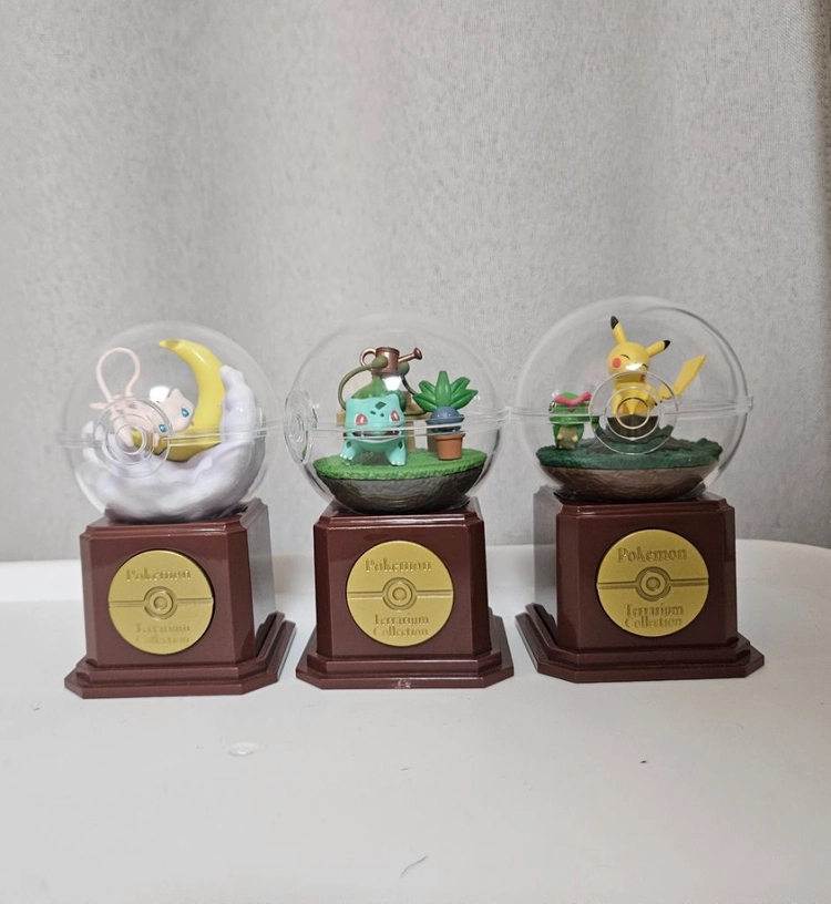 포켓몬 리멘트 테라리움 컬렉션 이상해씨 뚜벅초 뮤 피카츄 캐터피 피규어 단종 희귀 30주년 - 안심되는 중고거래