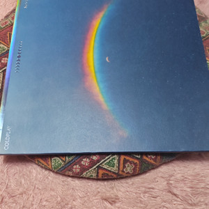 콜드플레이 친필사인 Moon Music LP 이미지