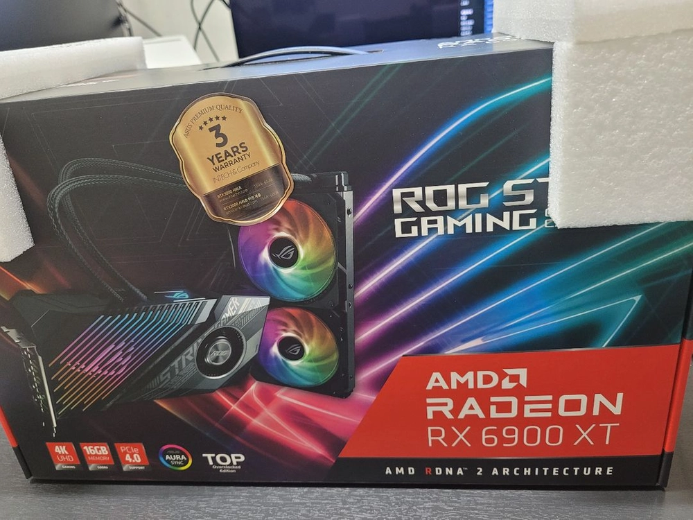 ASUS 라데온 6900XT LC T16G 이미지