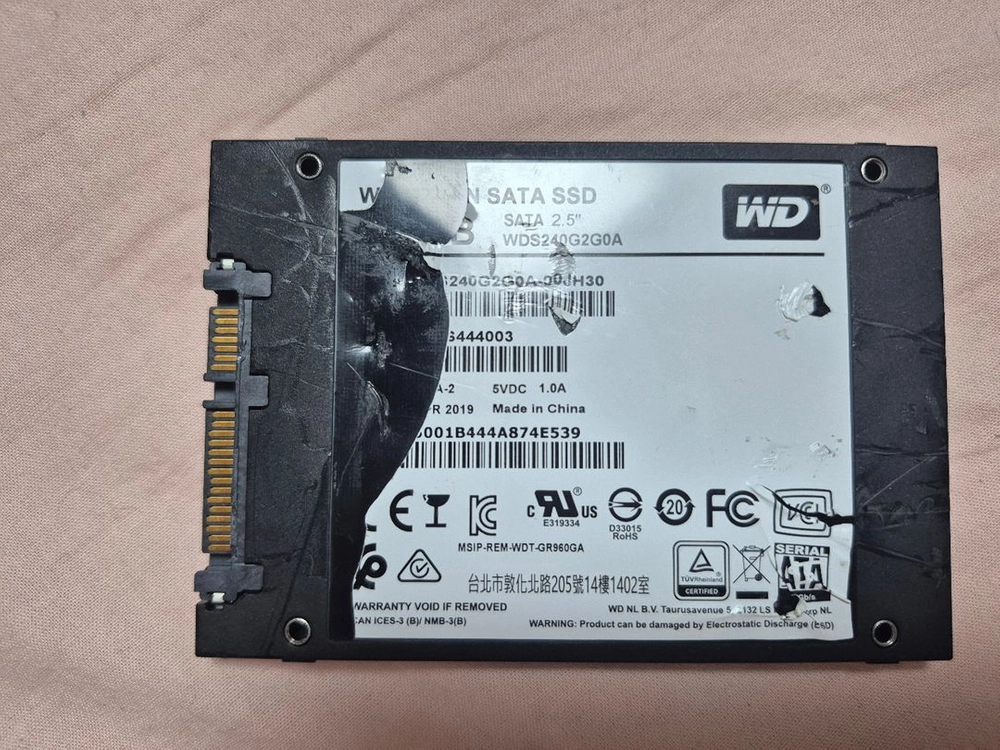 WD Green 240GB SSD 판매 이미지