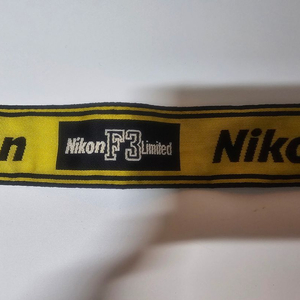 [중고]니콘 NPS F3 Limited 한정판 올드 스트랩 (13번 NPS)F3리미티드 니콘 F3HP 필름카메라 용 이미지