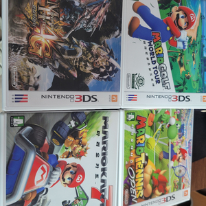3ds 마리오카트 골프 테니스 몬스터헌터4g 일괄팔아여 이미지