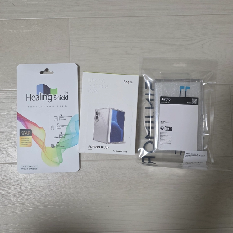 갤럭시 z폴드 8 512GB 크림화이트 미개봉 케이스포함 이미지