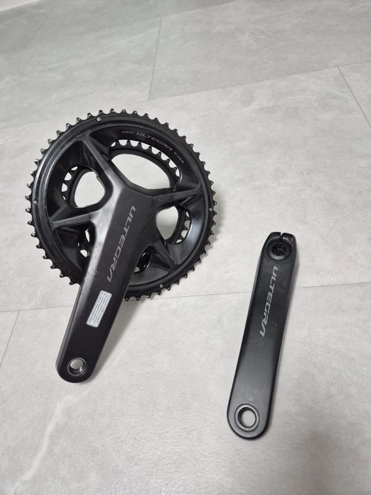 시마노 울테그라 로드 자전거 크랭크셋 (FC-R8100) 52T 36T , 172.5mm , 12단 - 안심되는 중고거래