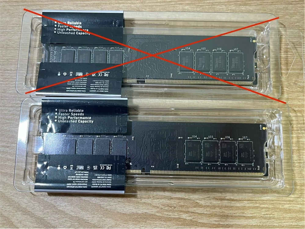팀그룹 Elite DDR4 3200 16GB 램 미개봉 새상품 1개 판매 이미지