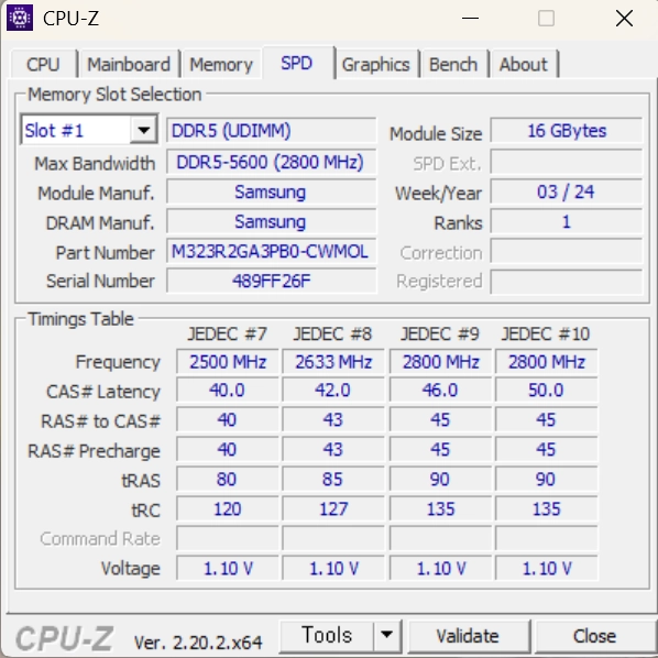 개인 사용하던 삼성 DDR5 5600 16GB 메모리 4개 총 64GB 팝니다. 이미지