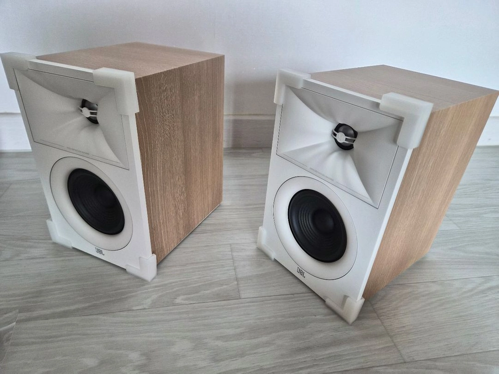 JBL STAGE 240B 북쉘프 스피커 (라떼) 이미지