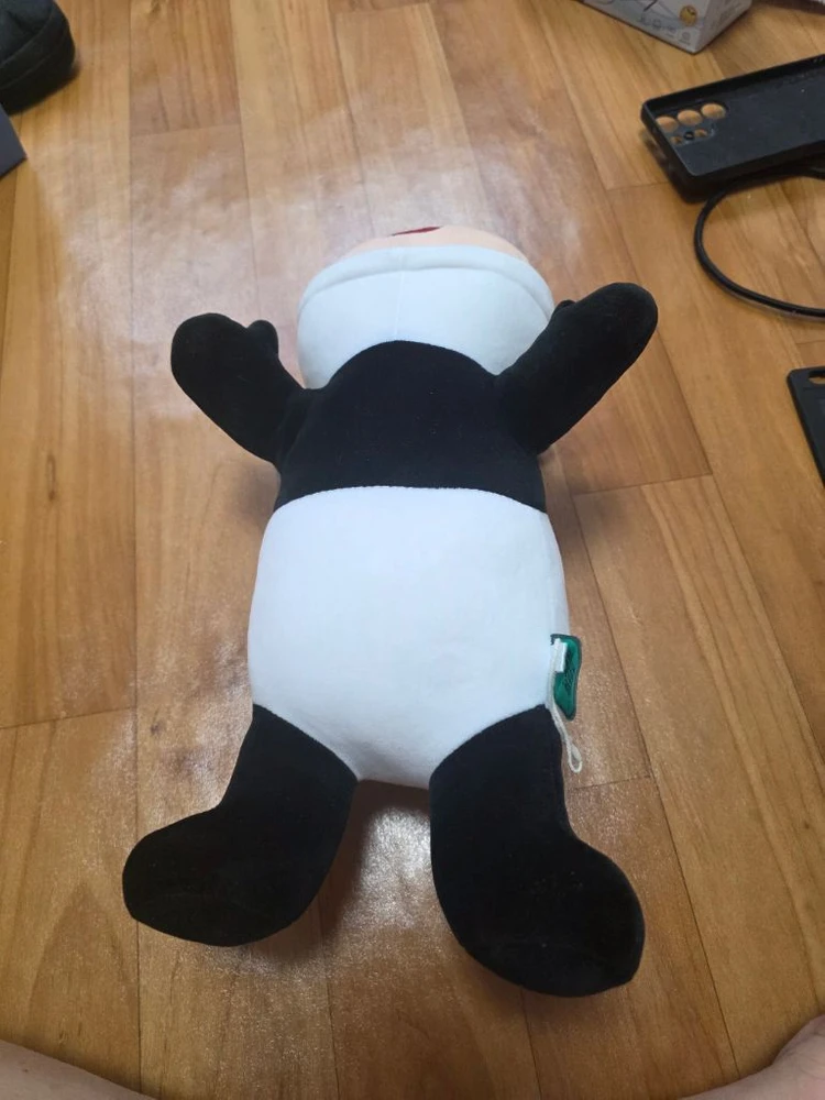 짱구는 못말려 맹구 판다옷 봉제인형 캐릭터인형 대원미디어 굿즈 이미지