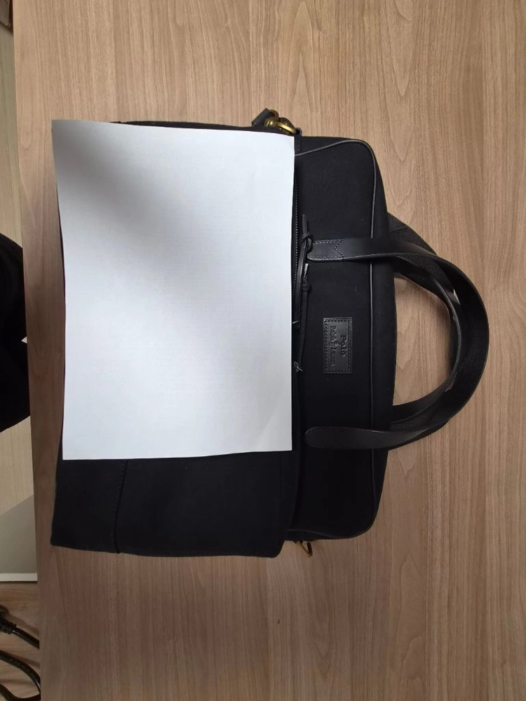 폴로랄프로렌 레더트림 컨버스 커뮤터백 신품급 이미지