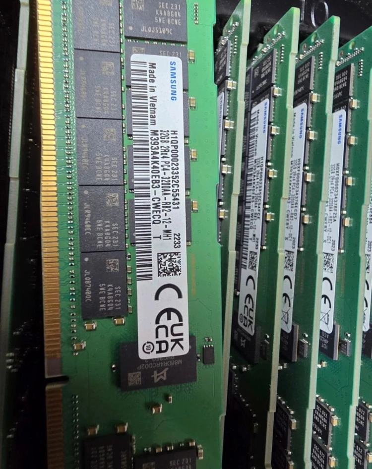 삼성 서버메모리 DDR4 3200 16GB 팝니다. - 안심되는 중고거래