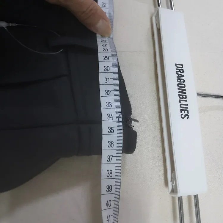 새상품 드래곤블루스 비대칭 플리츠 스커트 차콜 27~28 M 이미지