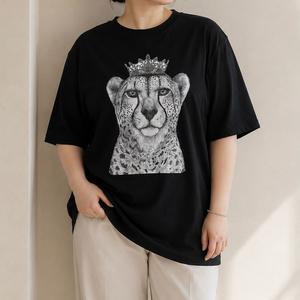 블랙 오버핏 반팔 2XL 이미지