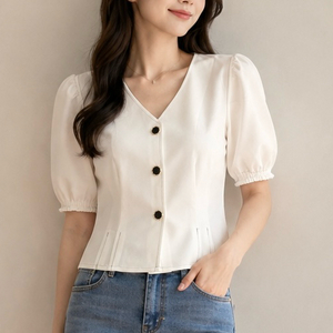 nby 블라우스 free 이미지