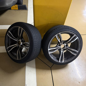 bmw 18인치 휠타이어 pcd120 후륜 2개 이미지