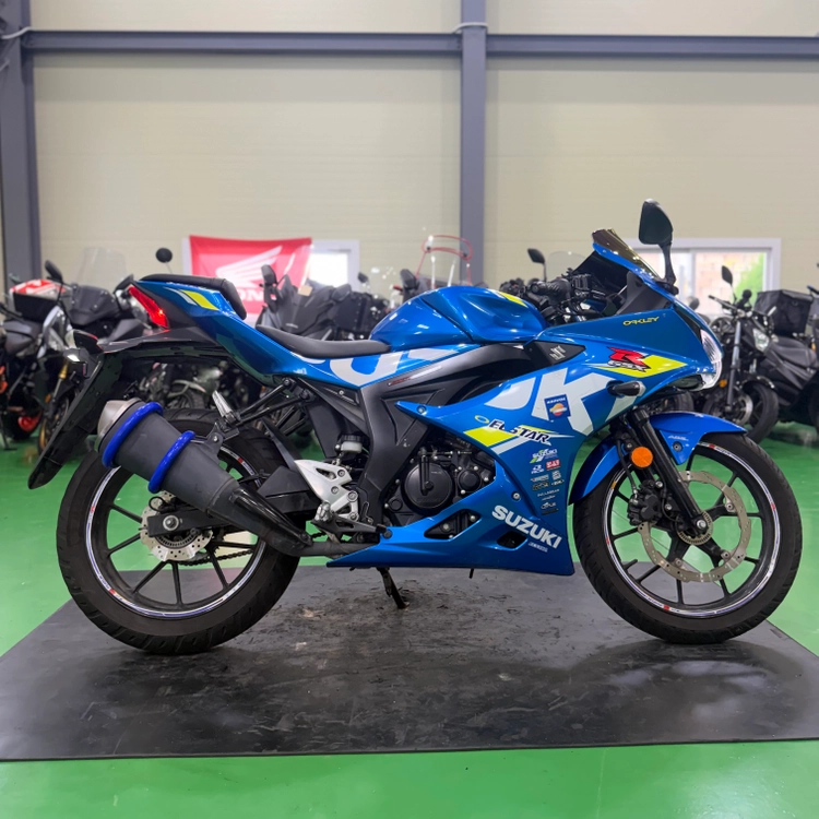 스즈키 gsx-r125 19년식 2만키로 입문용 바이크 저렴하게 판매합니다 이미지