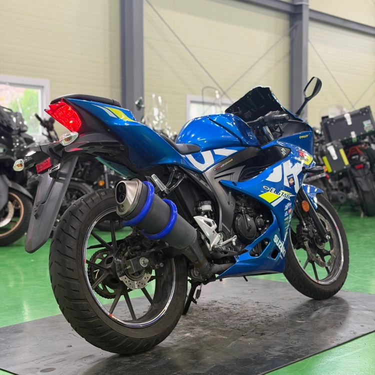 스즈키 gsx-r125 19년식 2만키로 입문용 바이크 저렴하게 판매합니다 이미지