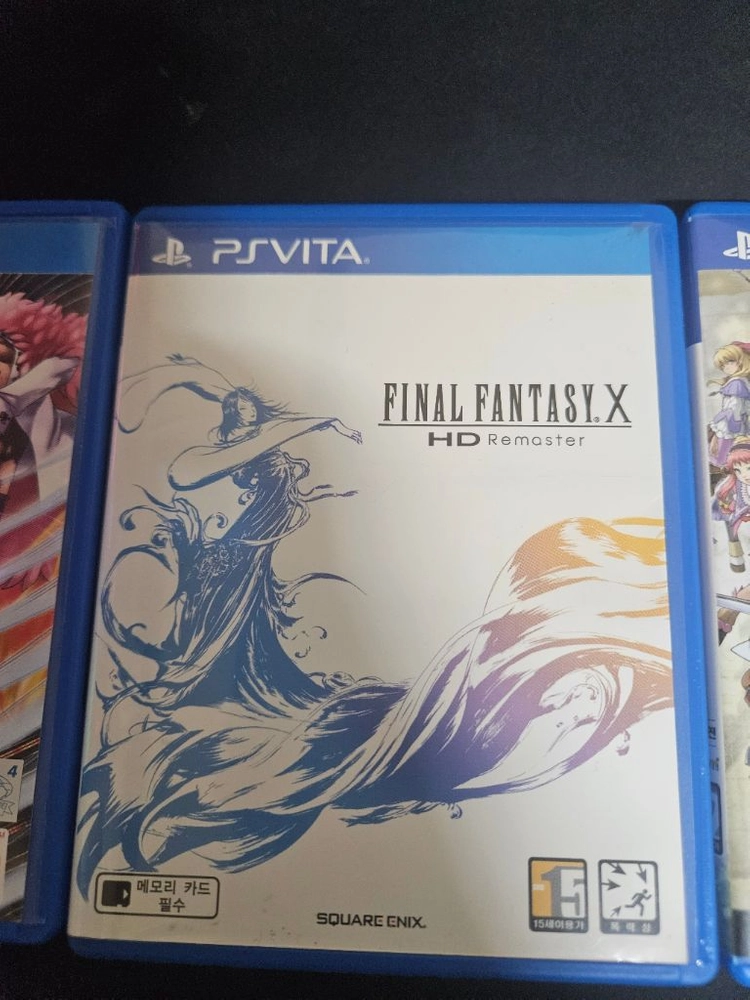 ps vita 게임 타이틀 칩 팩(파이널판타지 파판, 원피스 버닝 블러드, 이스, 드래곤 퀘스트 드퀘) 이미지