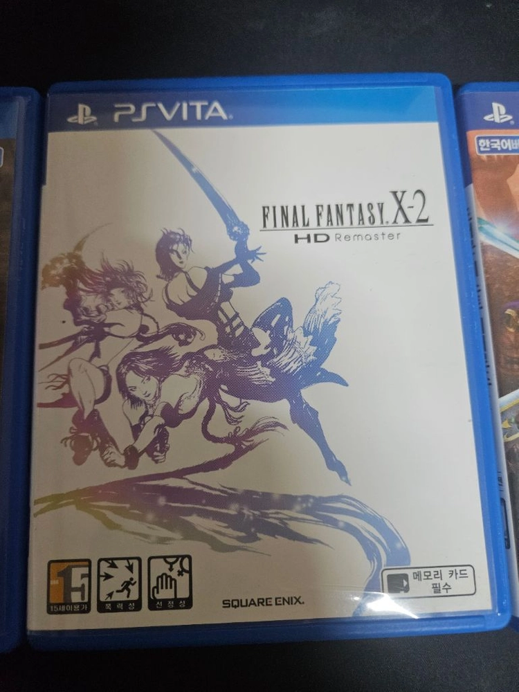 ps vita 게임 타이틀 칩 팩(파이널판타지 파판, 원피스 버닝 블러드, 이스, 드래곤 퀘스트 드퀘) 이미지