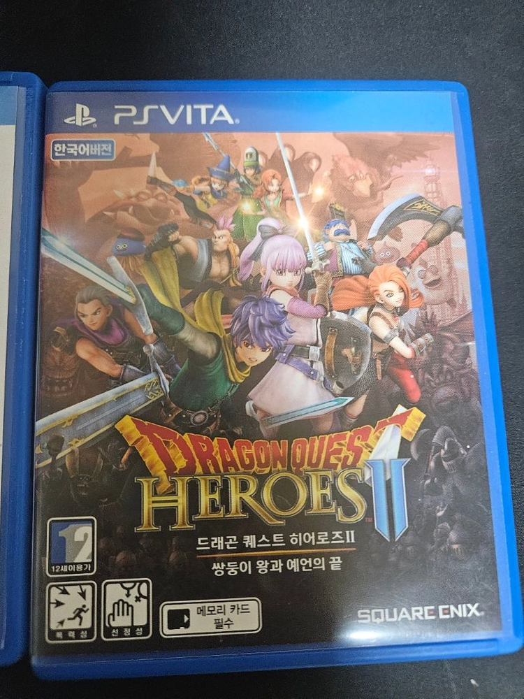 ps vita 게임 타이틀 칩 팩(파이널판타지 파판, 원피스 버닝 블러드, 이스, 드래곤 퀘스트 드퀘) 이미지