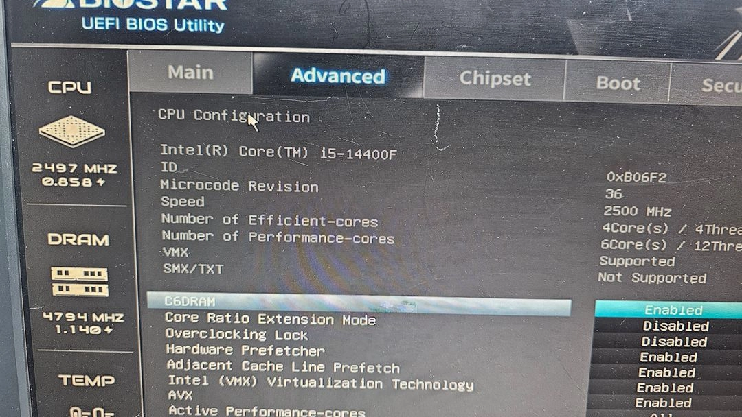 I5- 14400F + H610MHD D5 +crucial DDR5 Pro 16GB(5600) 싸게 팝니다. 이미지