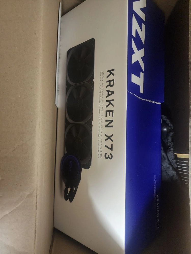 i7 12700 cpu, b660m wifi, nzxt 앱코 3열 수냉쿨러 이미지