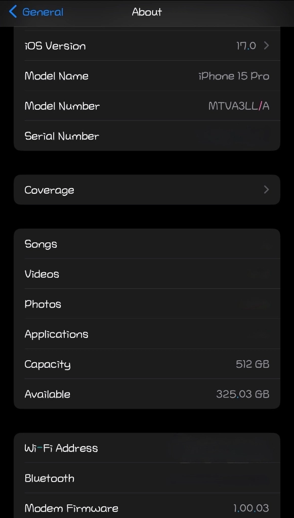 아이폰 15프로 512 iOS 17.0 탈옥가능 - 안심되는 중고거래