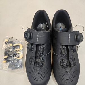시마노 RC7 클릿슈즈42.5(26.8cm)+옐로우 클릿 이미지