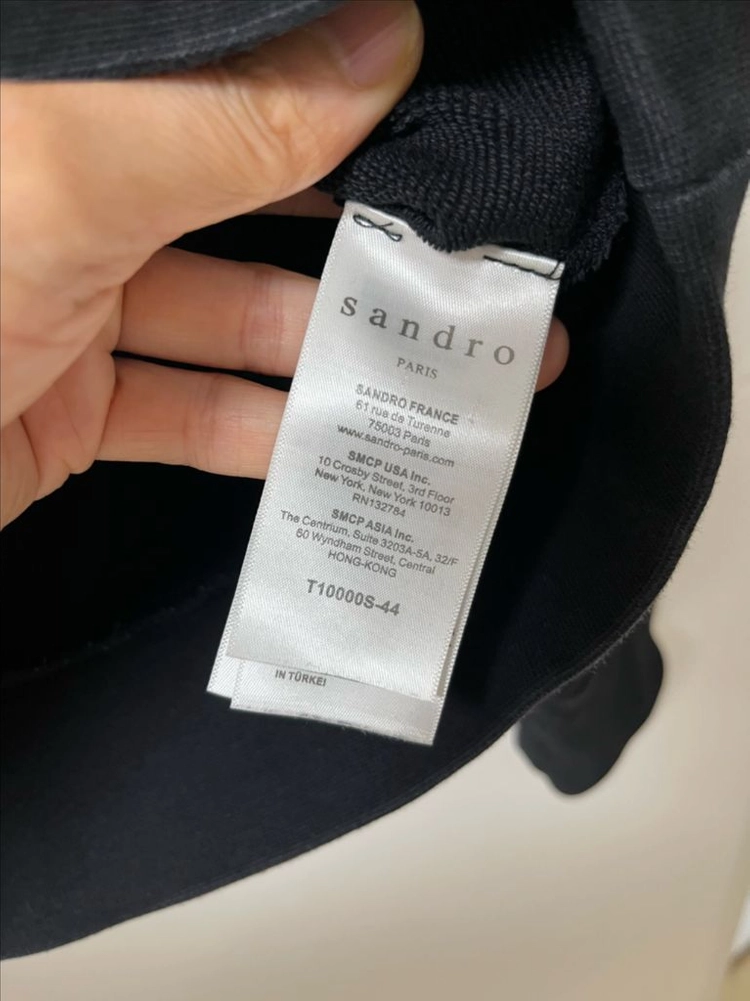 산드로 맨투맨 산드로 파리 맨투맨 이미지
