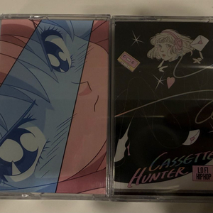 lo-fi hiphop 로파이 힙합 카세트 테이프 2종 이미지