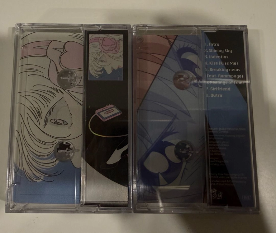 lo-fi hiphop 로파이 힙합 카세트 테이프 2종 이미지